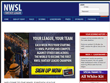 Tablet Screenshot of nwslfl.com